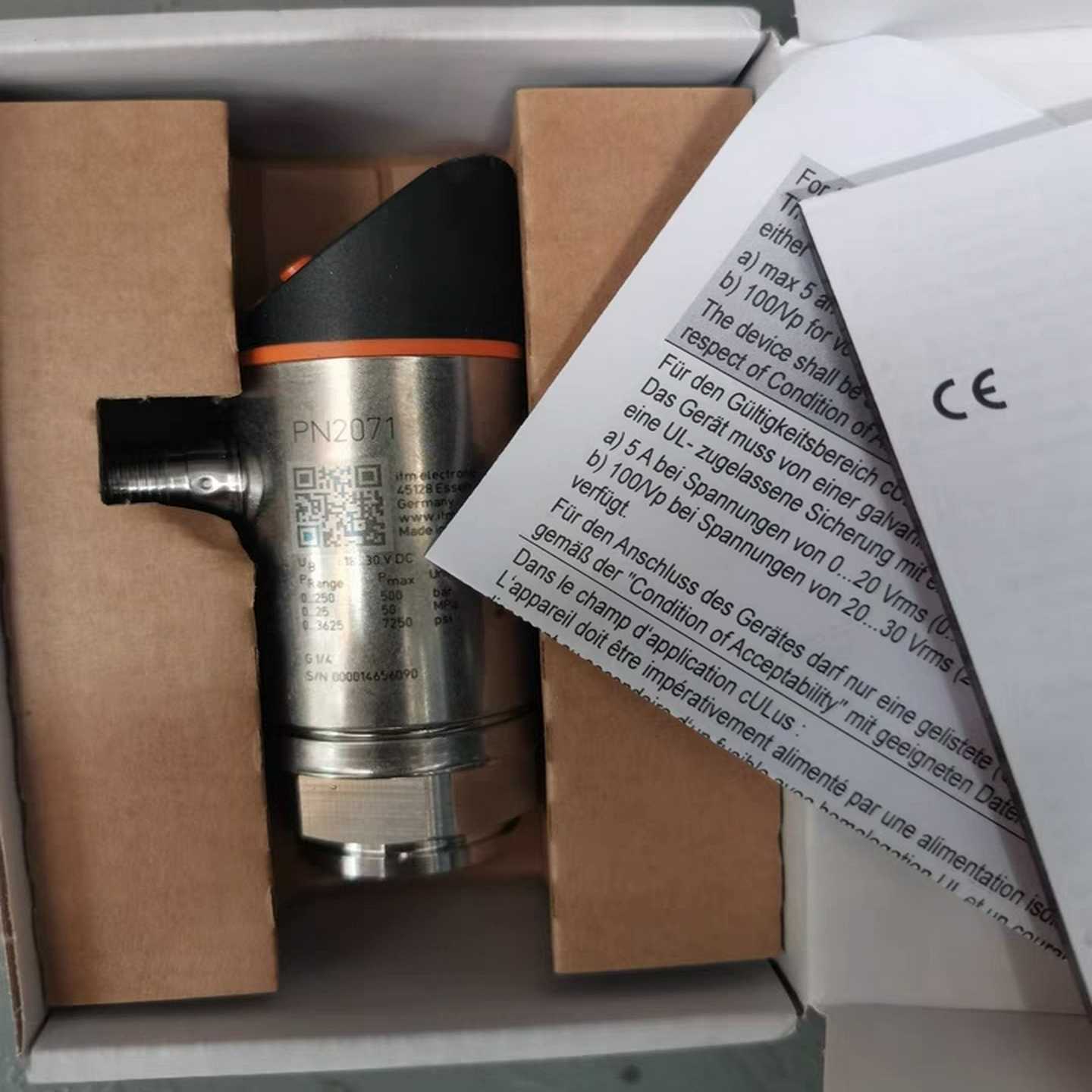 【议价】IFM易福门PN2071压力传感器，，包装附适用