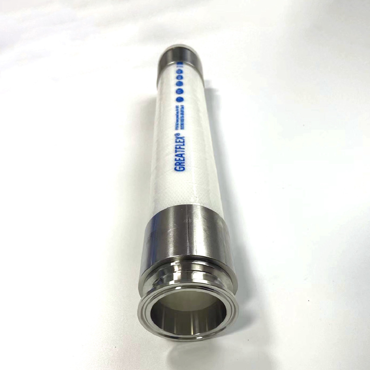 GREATFLEX耐高温高压硅胶管卫生级夹布多层白色FP40厂家