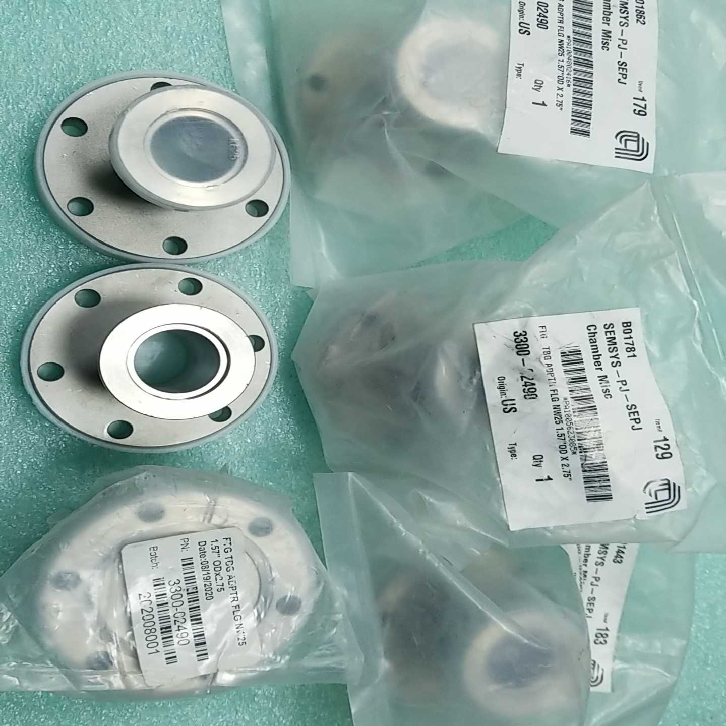 AMAT 3300-02490 转接法兰 CF35转KF25（gg设备）