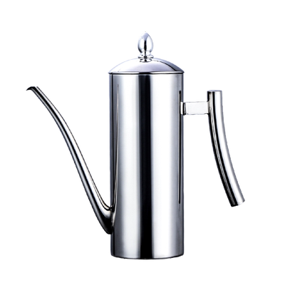 304不锈钢家用油壶厨房防漏长嘴油壶酱醋香油倒油瓶欧式防尘油罐