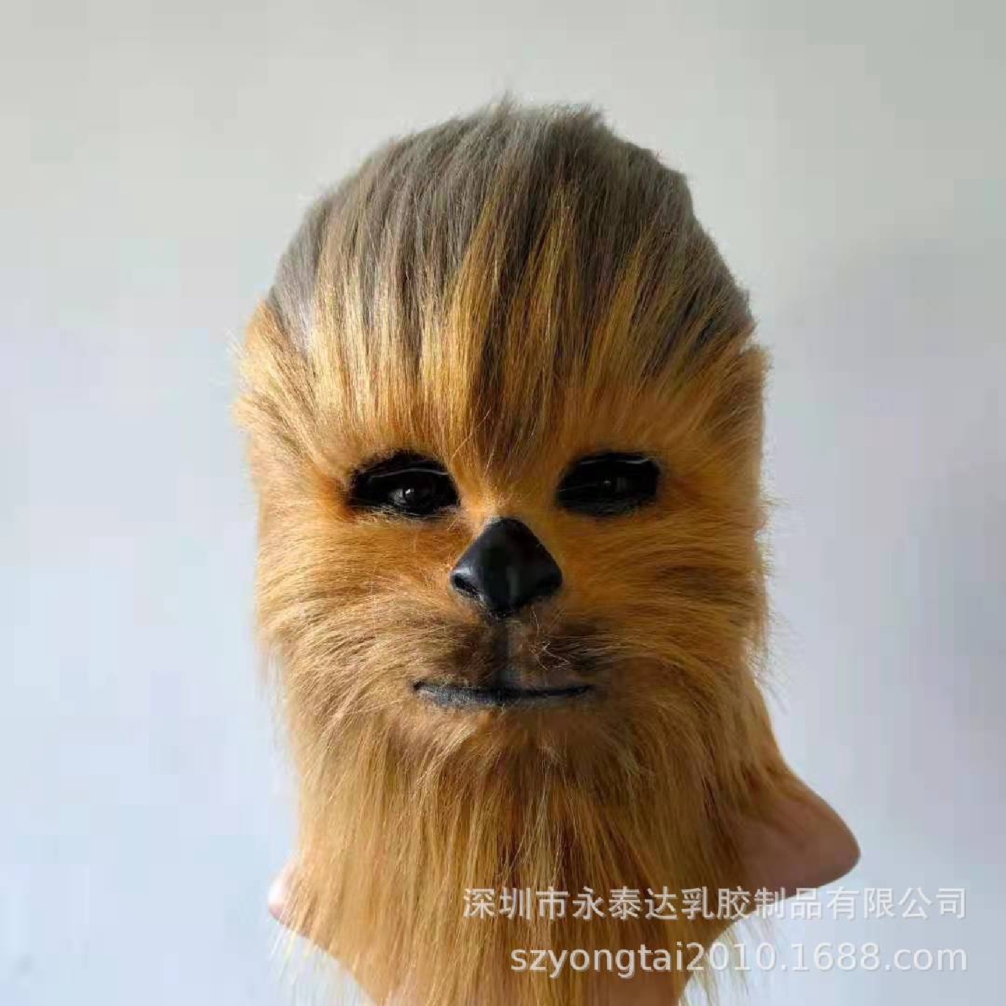 楚巴卡面具星球大战StarWars曼达洛人mandalorian乳胶头盔