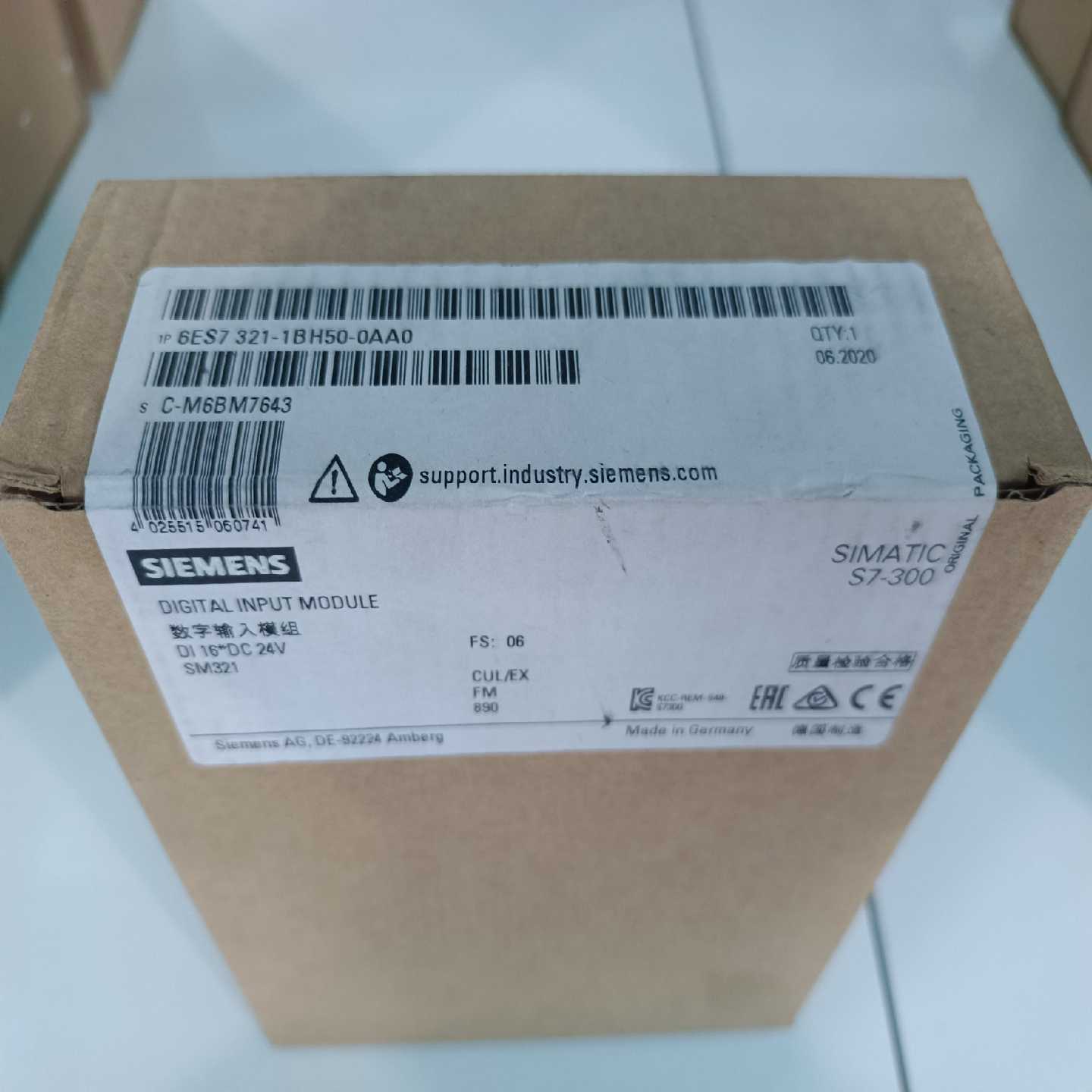 6ES7321-1BH50-0AA0CPU模块16点2询价