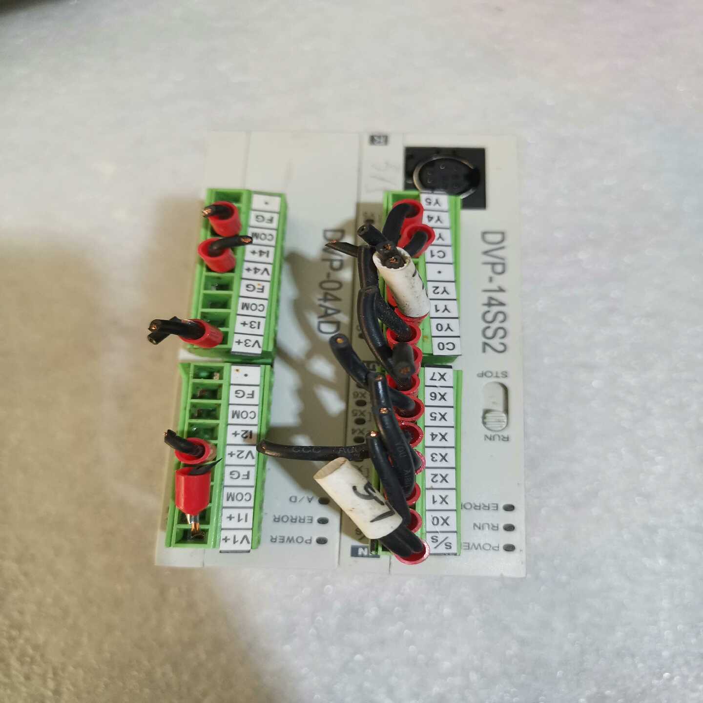 【议价】台达DVP14SS211R    DVP04AD-S拆机