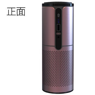 usb触摸复合滤网空气净化器家用除味甲醛净化器 空气净化器便携式