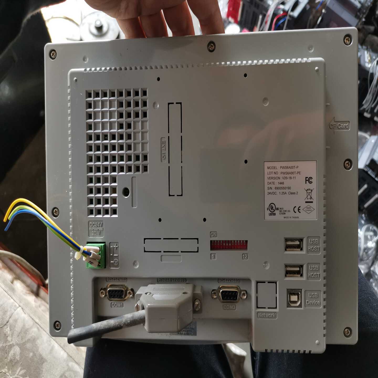 海泰客触摸屏，型号：PWS6A00T-P，设备拆机，显示正常【鑫鑫商