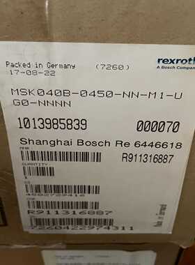 力士乐电机MSK040B-0450-NN-M1-UG0-N询价