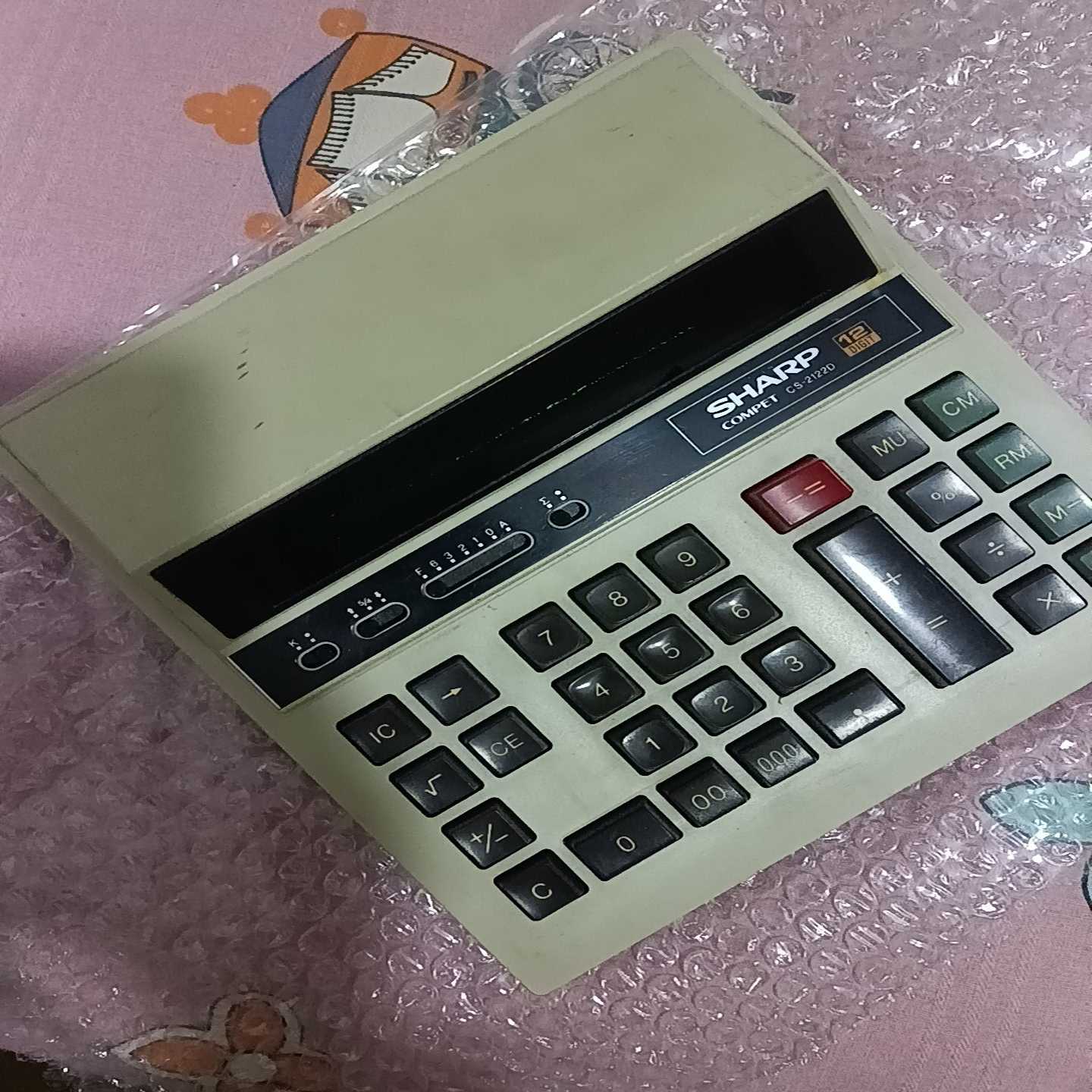 夏普CS-2122D辉光管计算机一个-议价