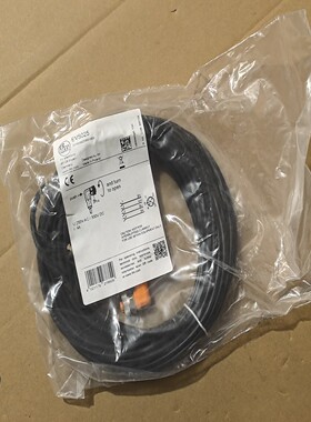 询价~EVS025德国IFM易福门M12弯插母头10M连接