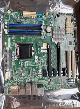 （议价）清一色超微X11SAE1151单路服务器主板，C23
