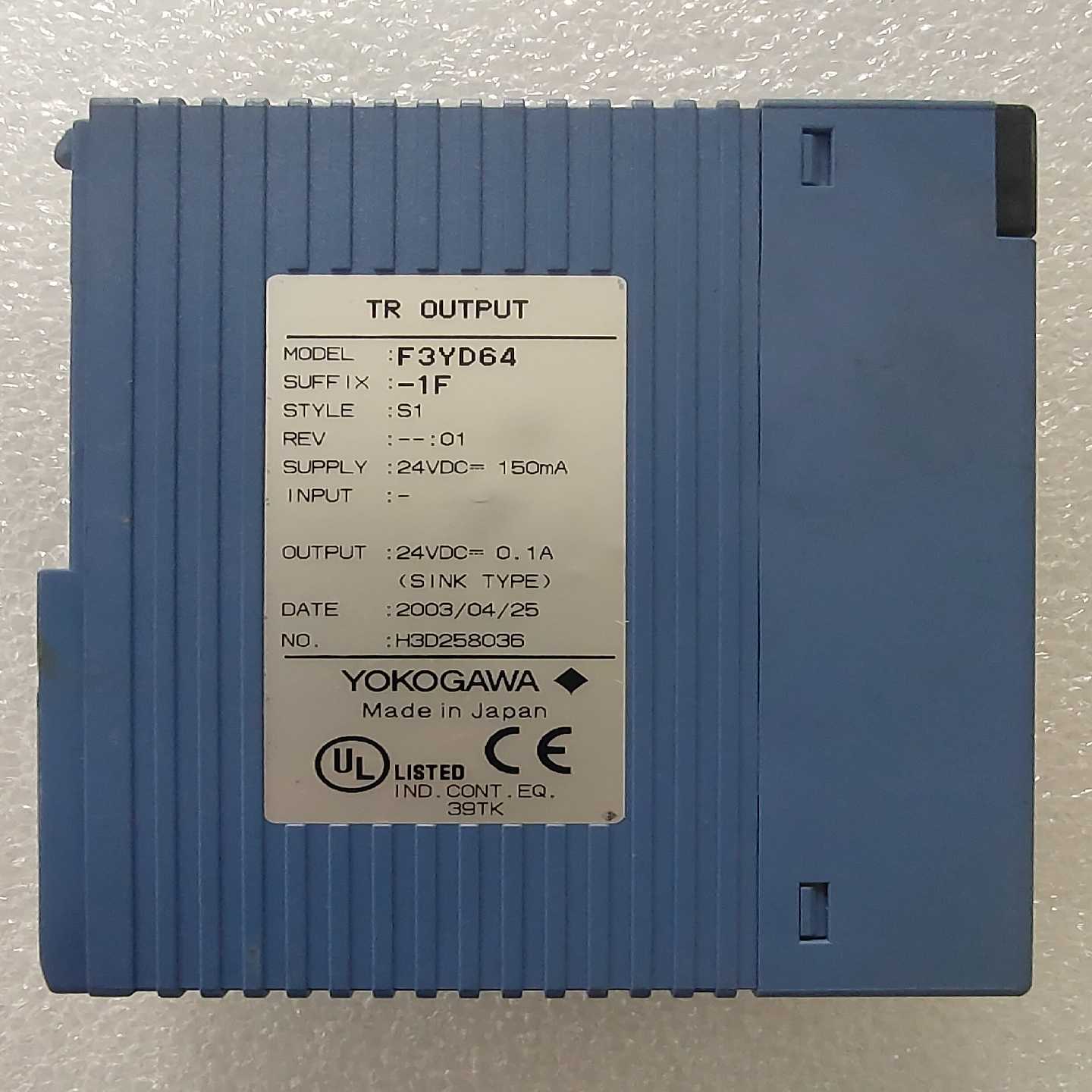 YOKOGAWA横河F3YD64-1F2个包询价