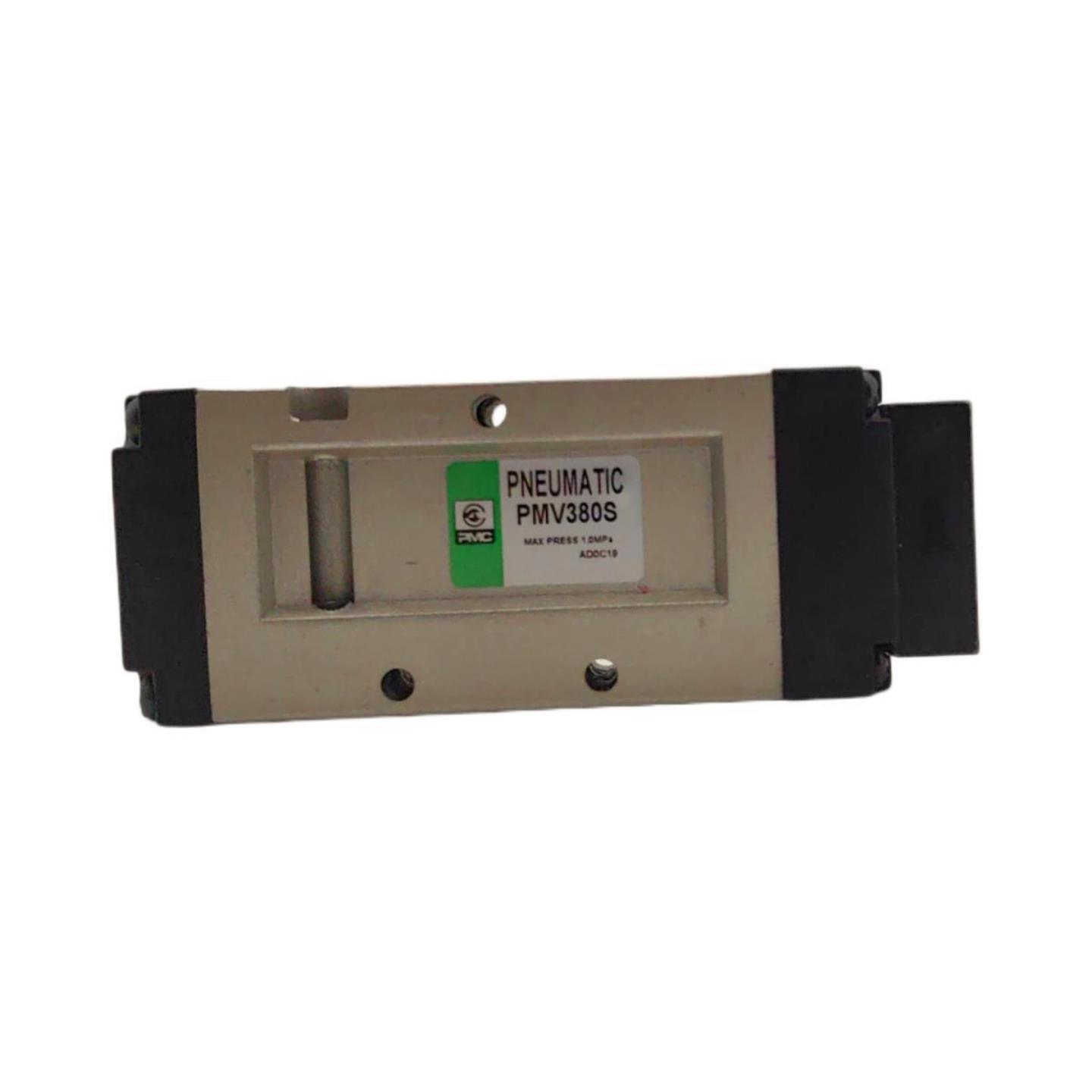 韩国PMC电磁阀PS120D双控二位五通PS120S换向4分接口DC24V