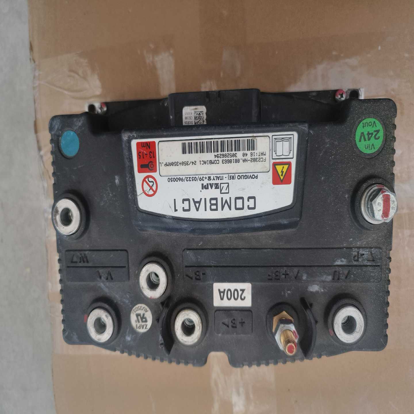 萨牌ZAPI叉车控制器COMBIAC1，FC2382-HA，--议价商品