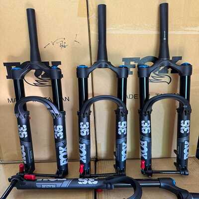 fox36grip2阻尼黑管气压山地车前叉15029--议价商品