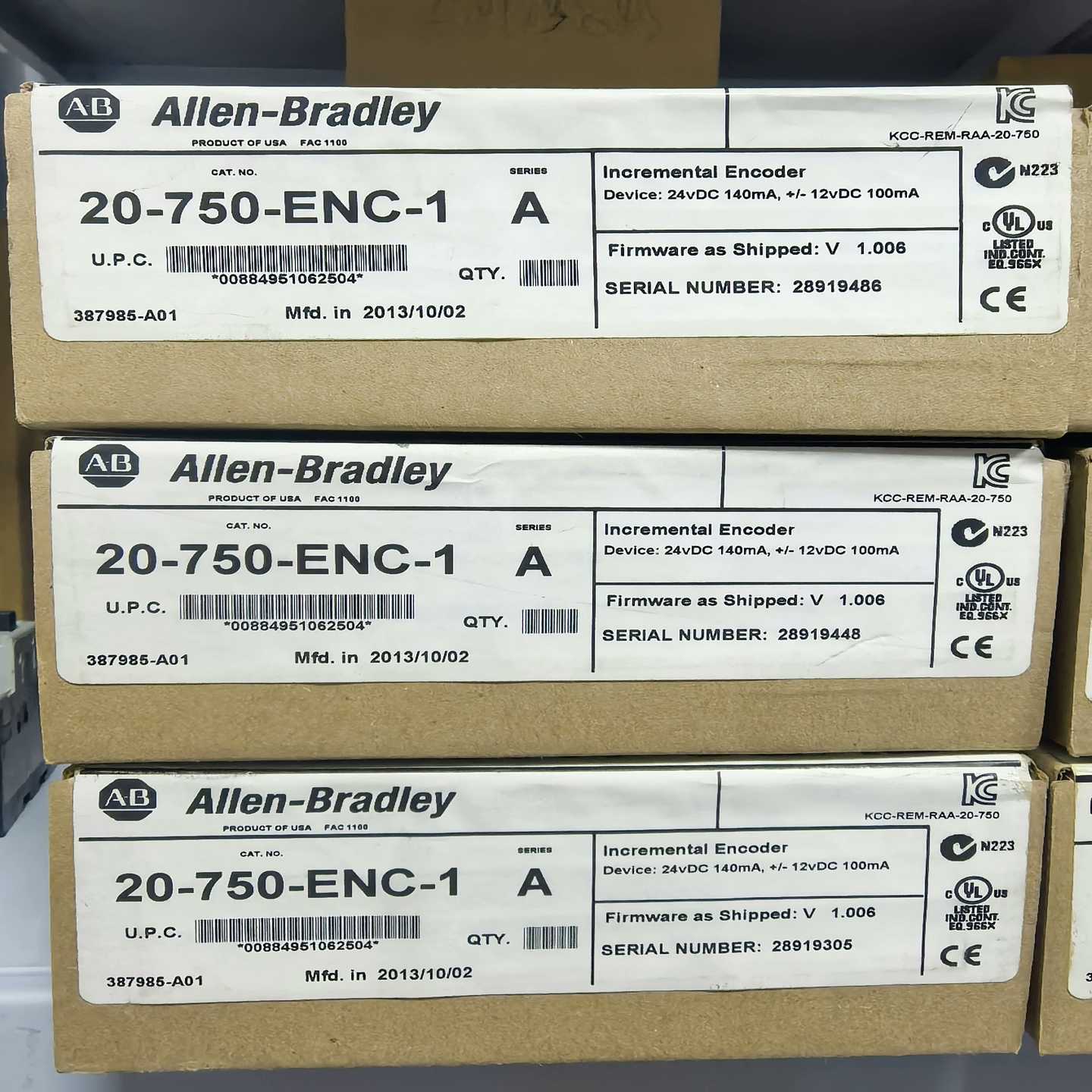 20-750-ENC-1罗克韦尔AB原装原标正品！全新