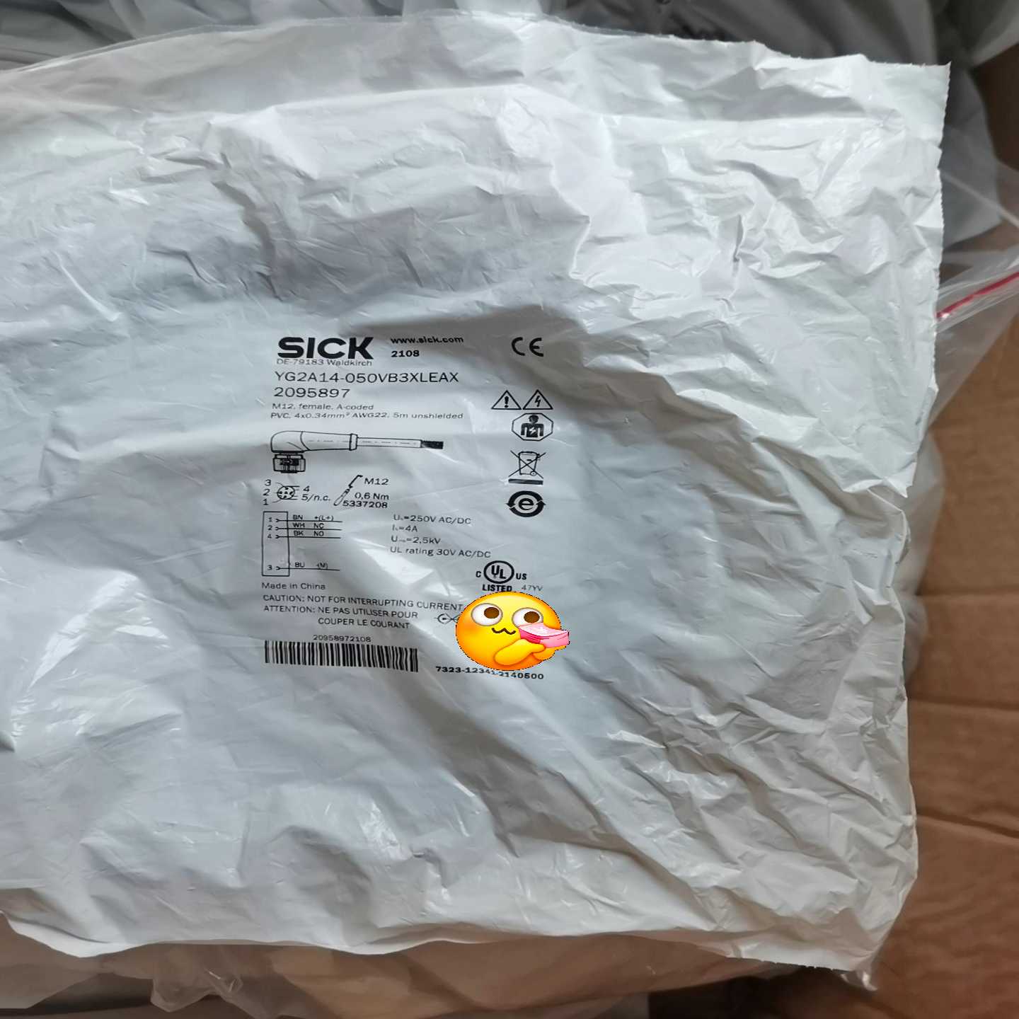 SICK西克YG2A14-050VB3XLEAX~询价