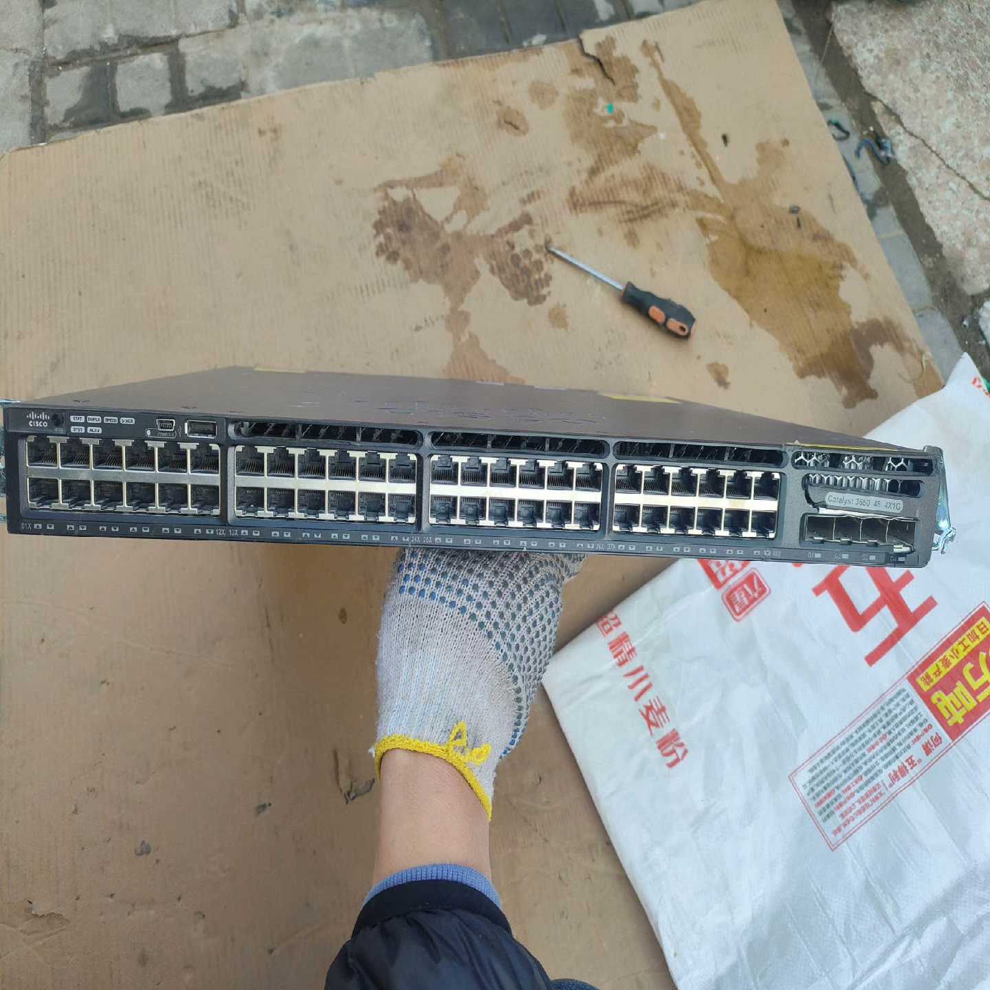 Cisco WS-C3650-48TS-S 48口全千兆+4，议价