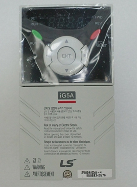 LSSV004iG5A-4iG5A变频器0.4KwVFD380VDRV-I-26398F41