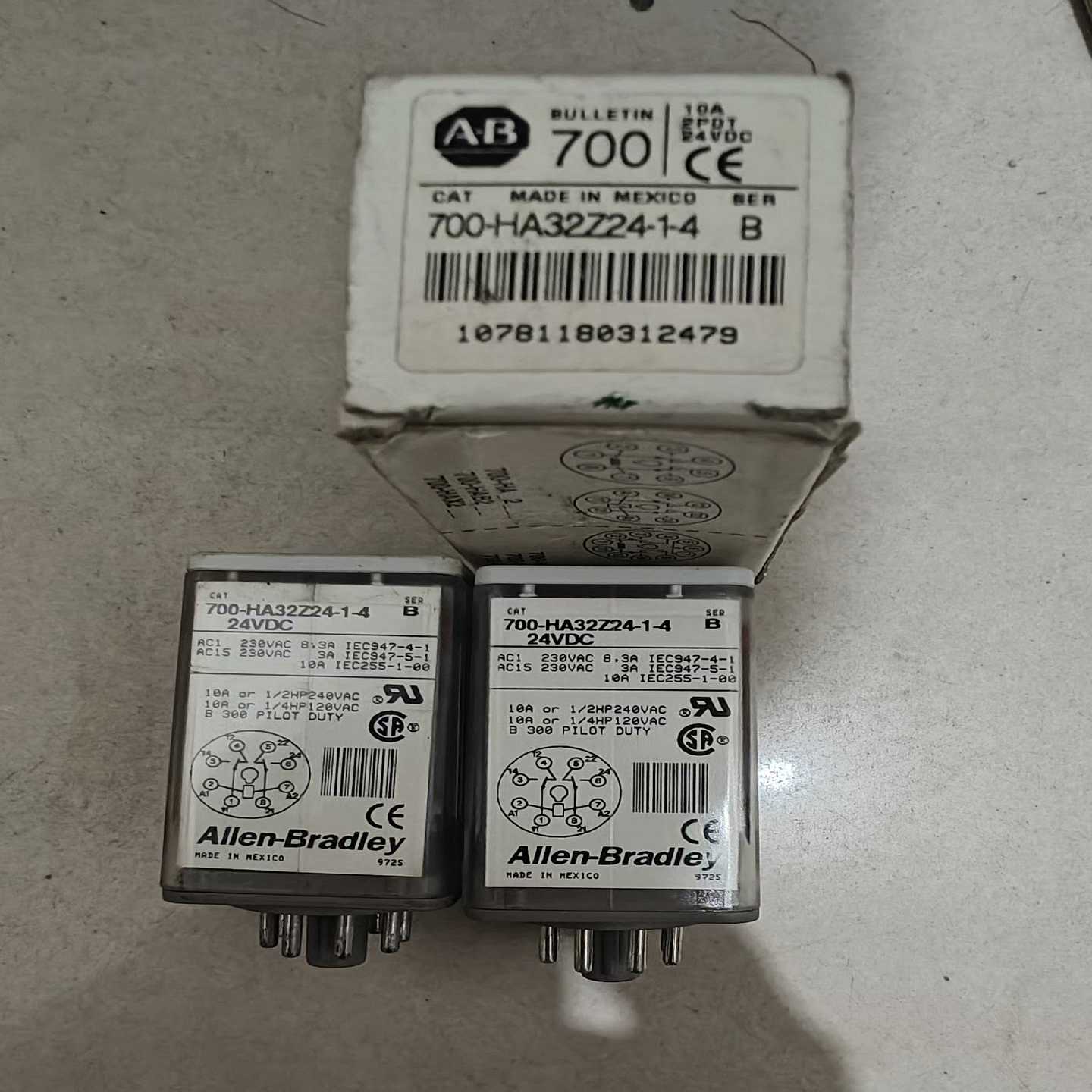 AB罗克韦尔继电器   700-HA32Z24-1-4 B~询价