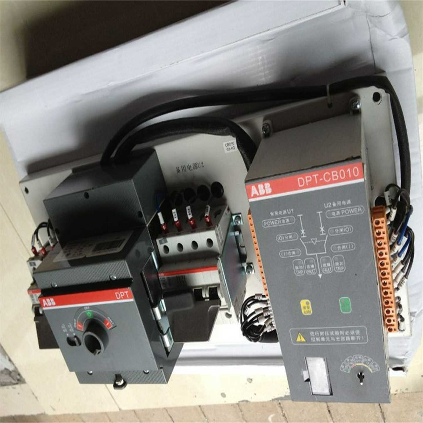 ABBDPT-CB010系列双电源自动转E换开关；DPT63-CB010C42P