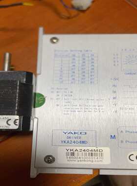 研控YAKO步进驱动器YKA2404MD，步进电机拆机品，--议价商品