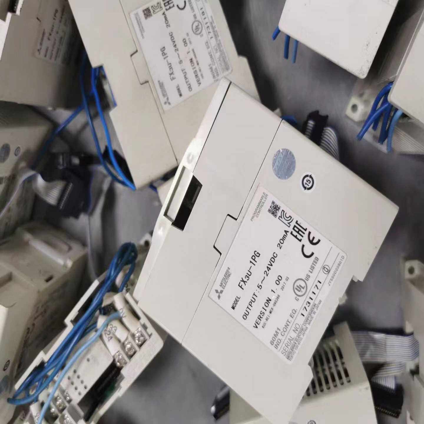 FX3U-1PG三菱PLC定位模块二手拆机成色漂亮功--议价商品