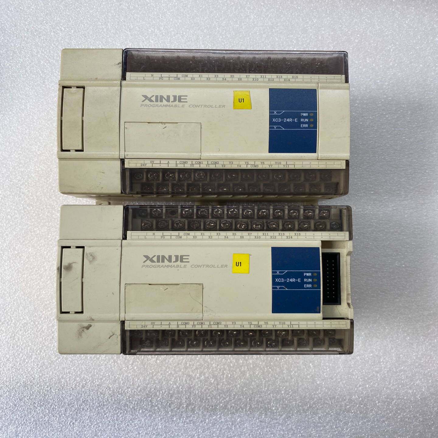 信捷PLC可编程控制器，型号XC3-24R-E，成色如图，功{议价}