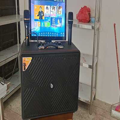 舶克品牌BOK V22户外式智能KTV 家庭唱歌专业K歌音响