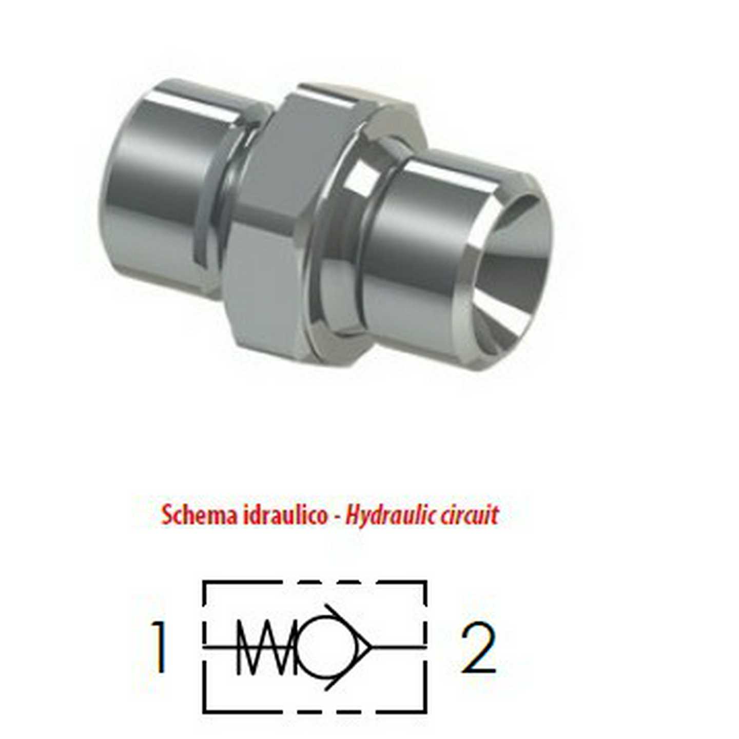 意大利原装进口Oleoweb管式阀管式单向阀VUN100ESP4.5