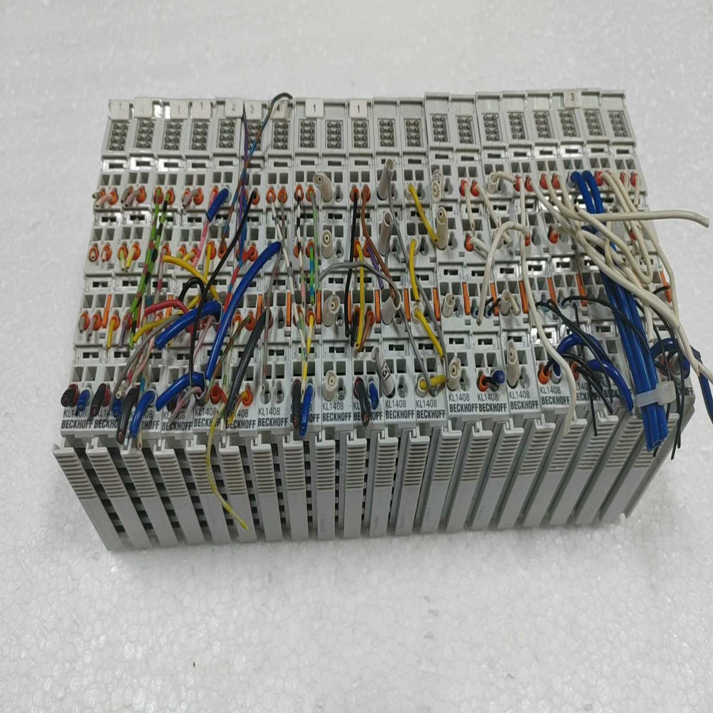 倍福PLC模块KL1408实物拍摄拆机下来的，功能正常-议价