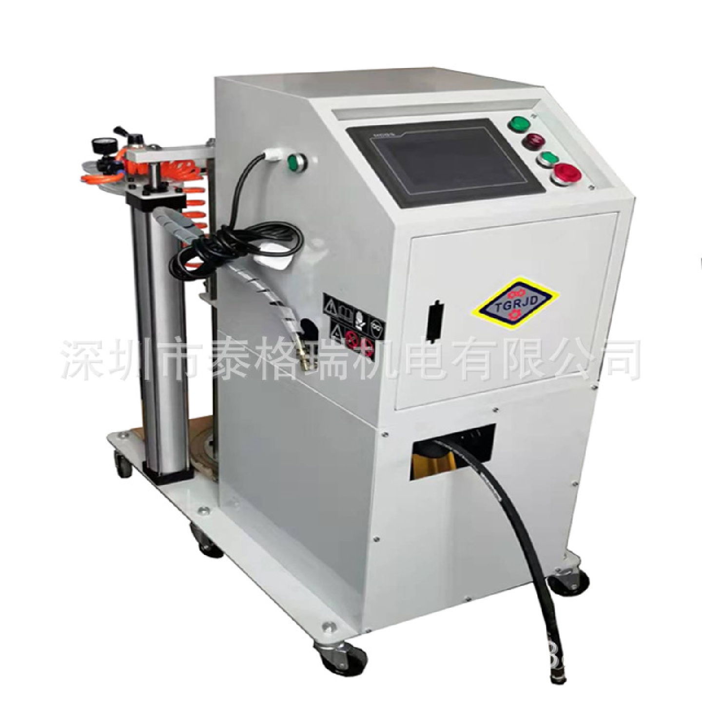 气动定量黄油机自动黄油加注器PLC控制柜数显定量注脂机TGRJD牌