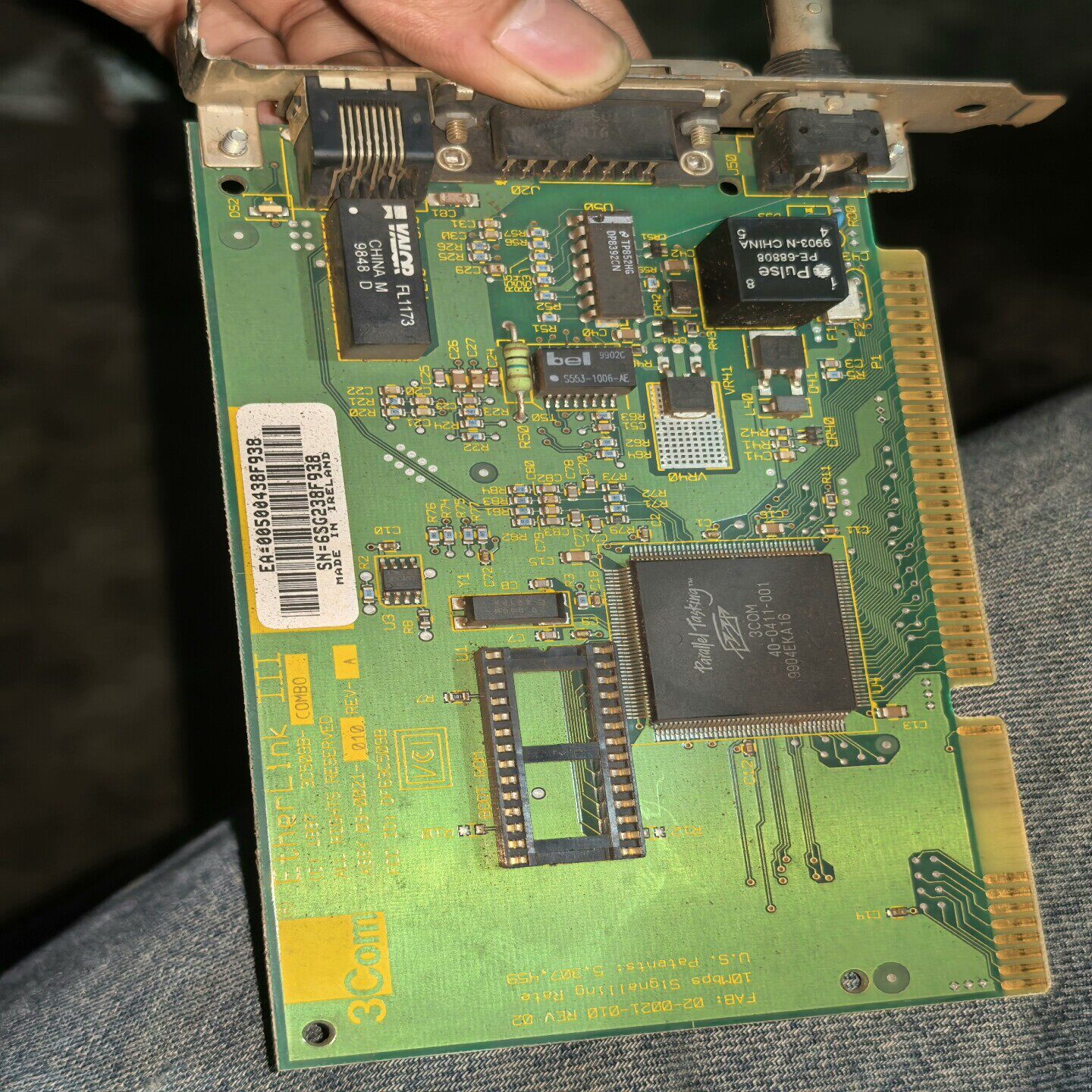 【请询价】3Com EtherLink III网卡型号3C509B-