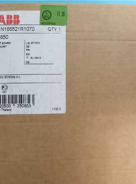 配件ABB控制板 AF1650 ZP1650 线路板1SFN166521R107议价