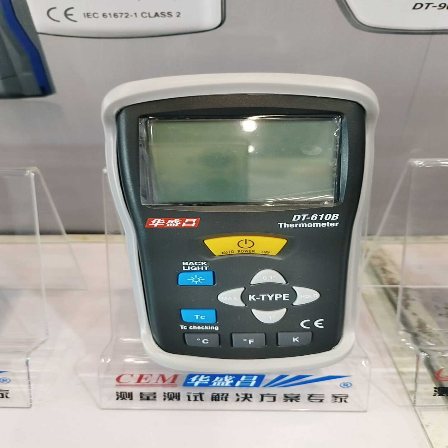 【议价】华盛昌cemdt-610b接触式测温仪k型热电偶，