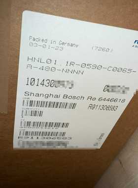 力士乐电抗器HNL01.1R-0590-C0065-A-4询价