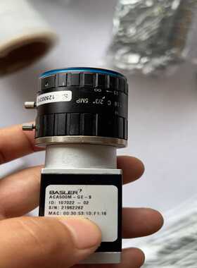 【议价】巴斯勒BaslerACA500M-GE-S,成色九五新，功