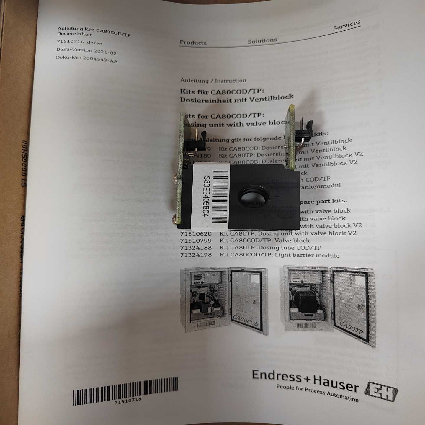 CA80COD，CA80TP光栅，71324198（零零电子）