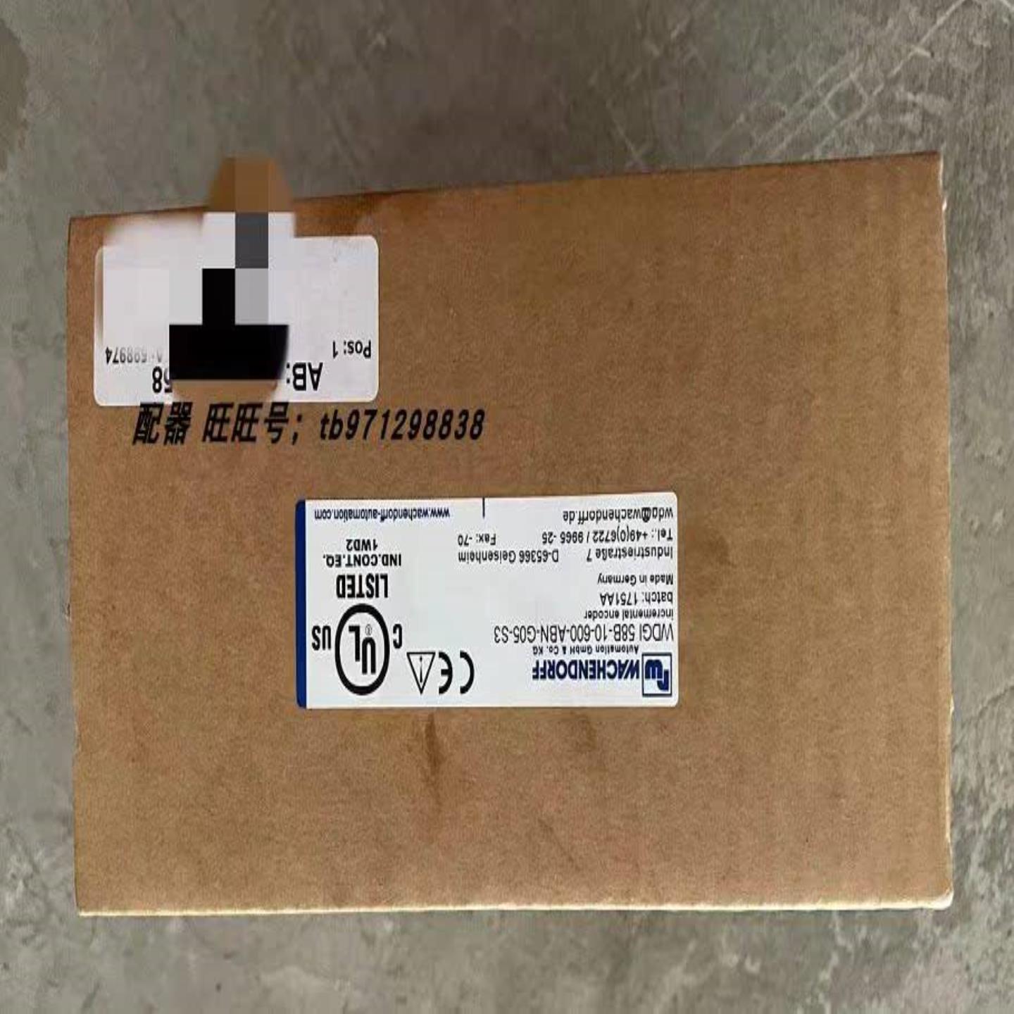 配件德国沃申道夫编码器WDGI  58B-10-600-ABN-G05-S3全新议价