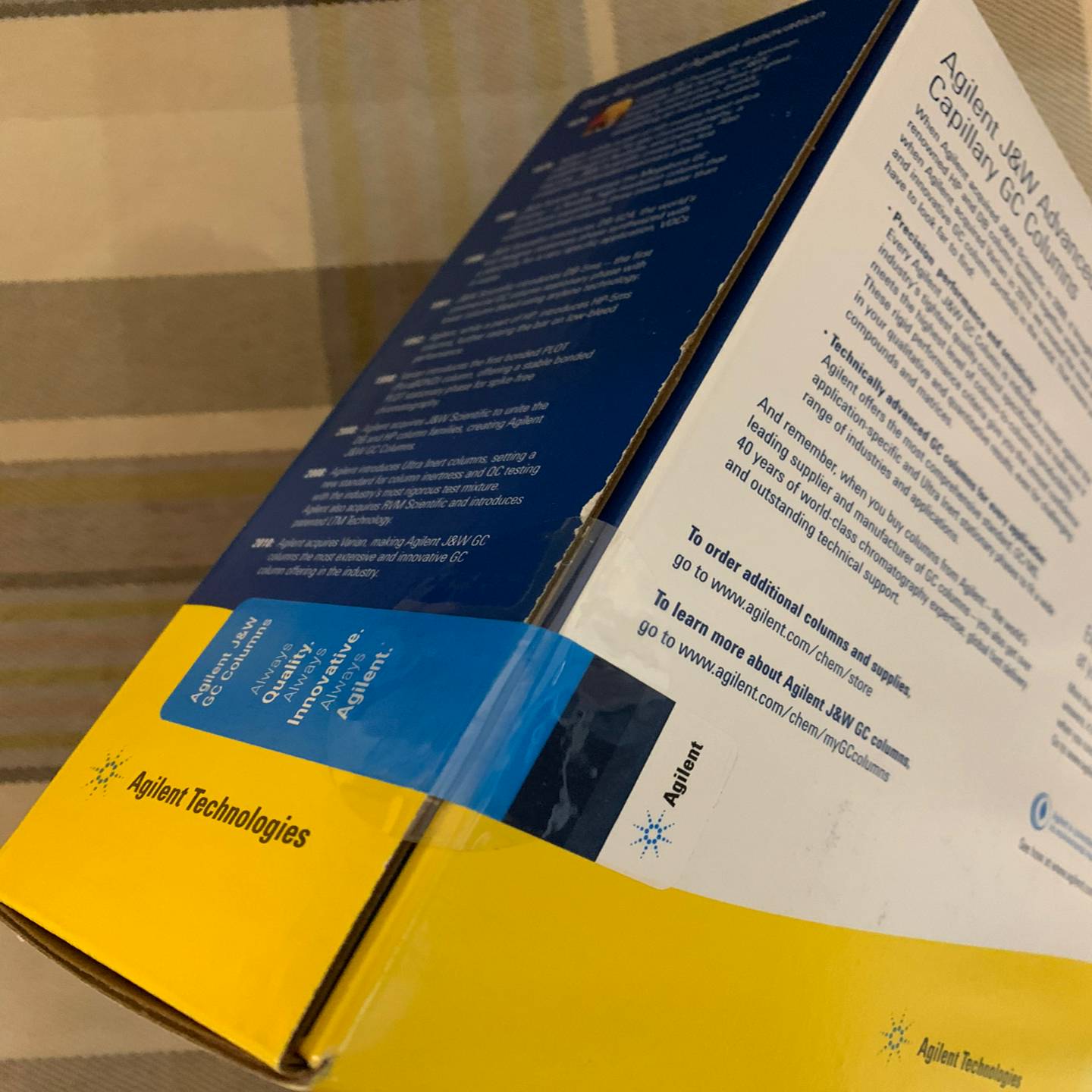 【议价】安捷伦色谱柱CP8990，J&WVF-17ms气相色适用