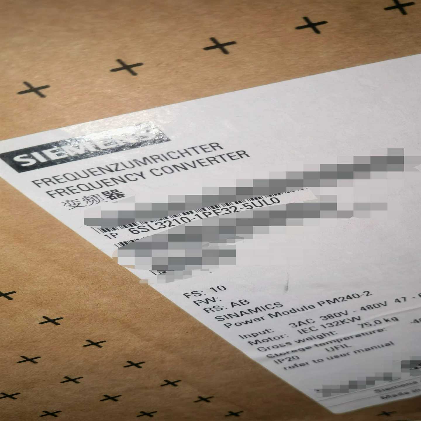 6SL3210-1PE32-5UL0西门子PM2拍前询价
