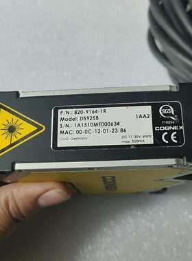 康耐视3D激光头DS925B带原装线实物拍摄功能包好--议价商品
