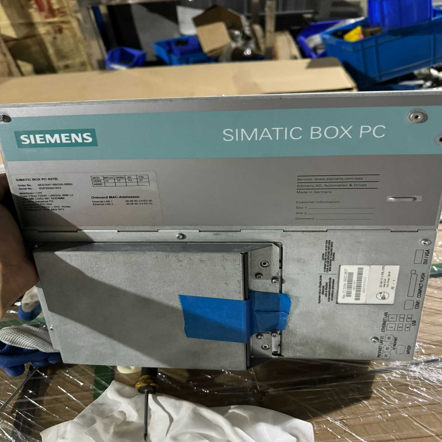 询价西门子工控机PC627B，6ES7647-6BD26-0BB