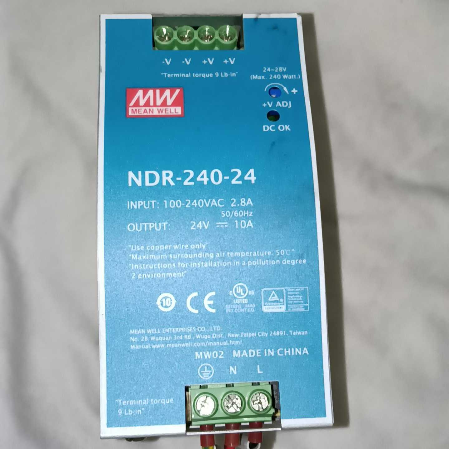 【议价】NDR24V//240/导轨/10A/开关电源适用