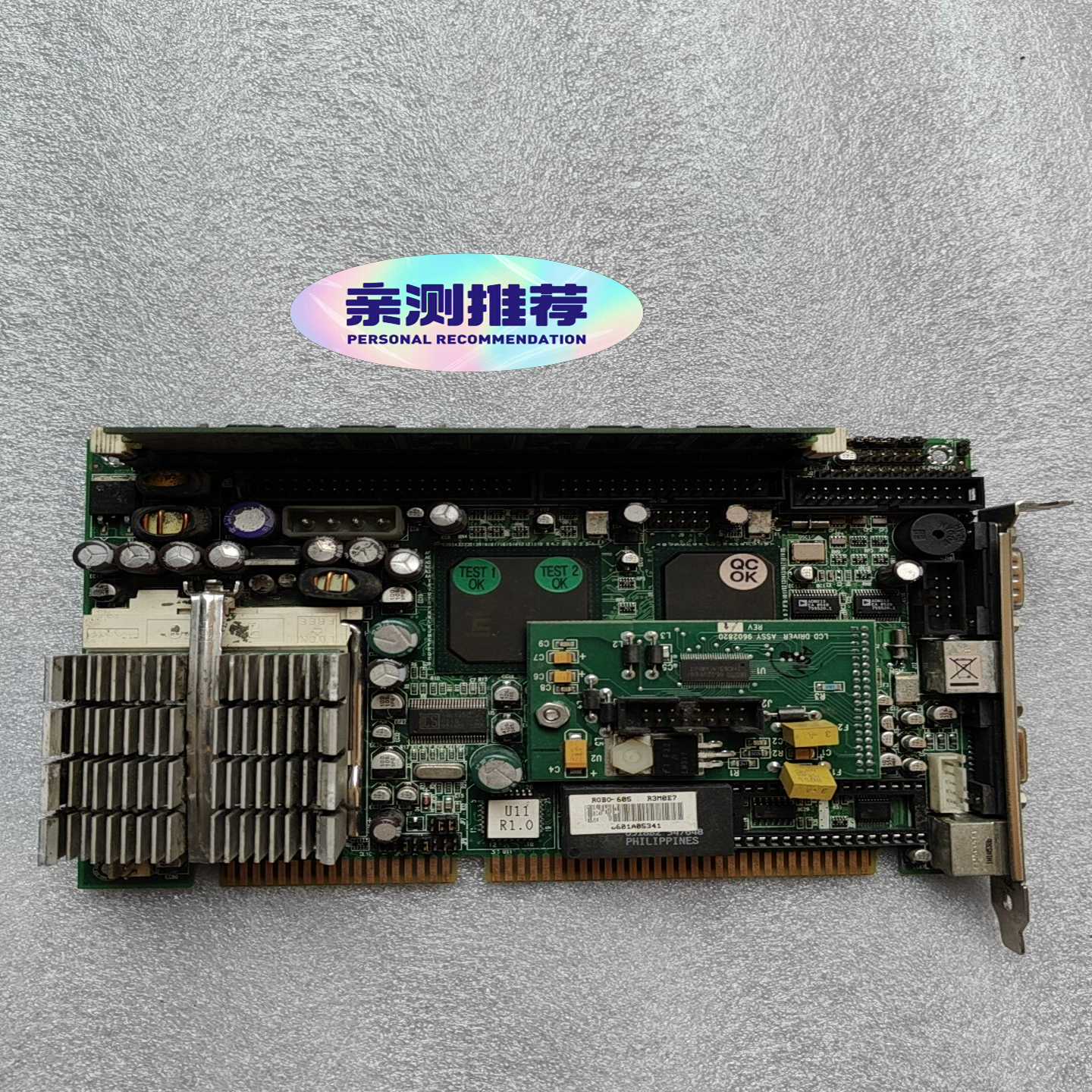 【议价】瑞传ROBO-605ISA半长工控机主板功能ROB适用