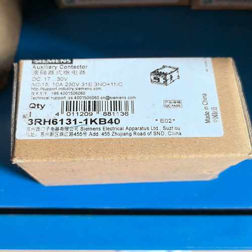 3RH6131-1KB40继电器询价