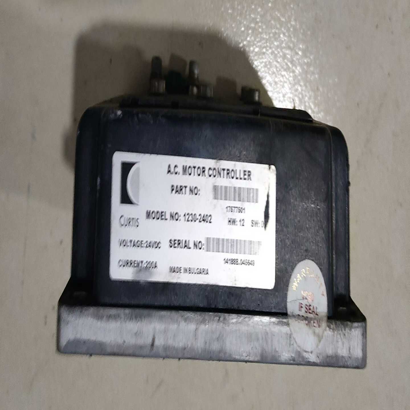 询价Curtis科蒂斯电机控制器，1230-2402，24VDC