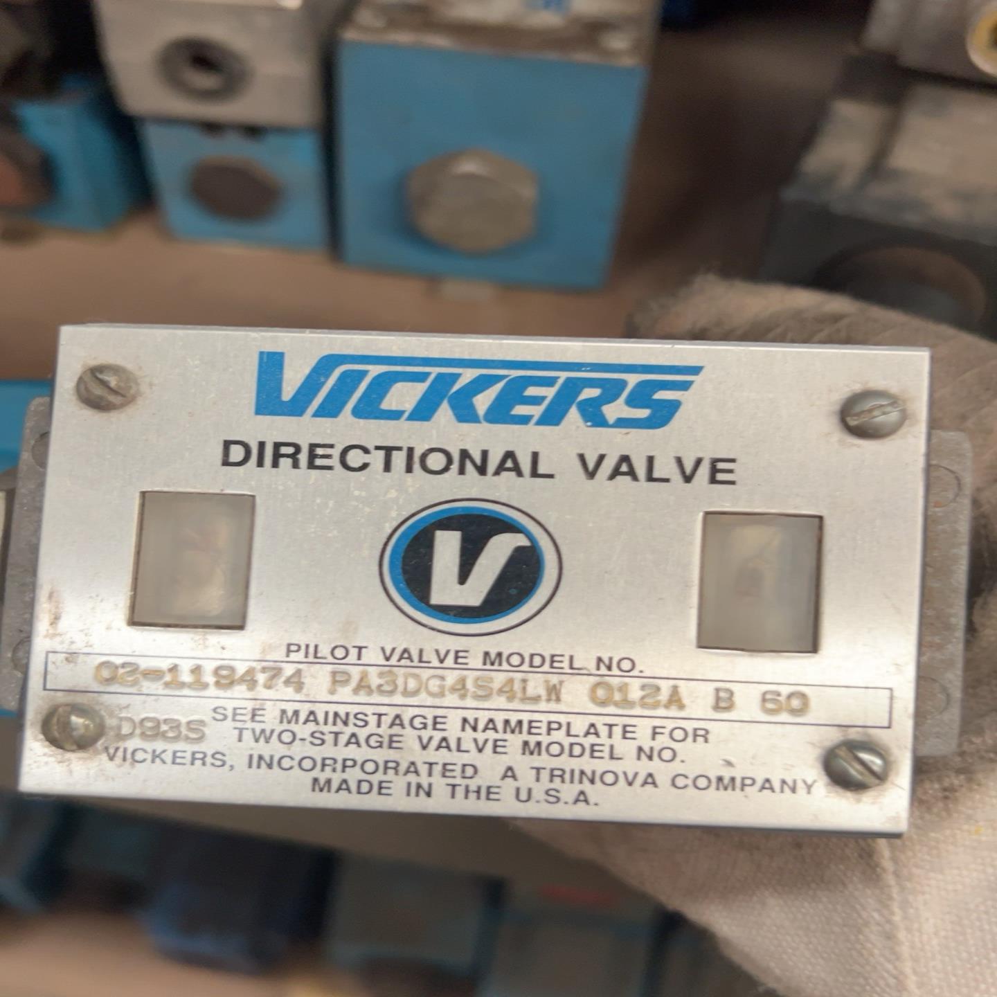 【请询价】威格士VICKERS方向阀型号DG4S4LW 012A B