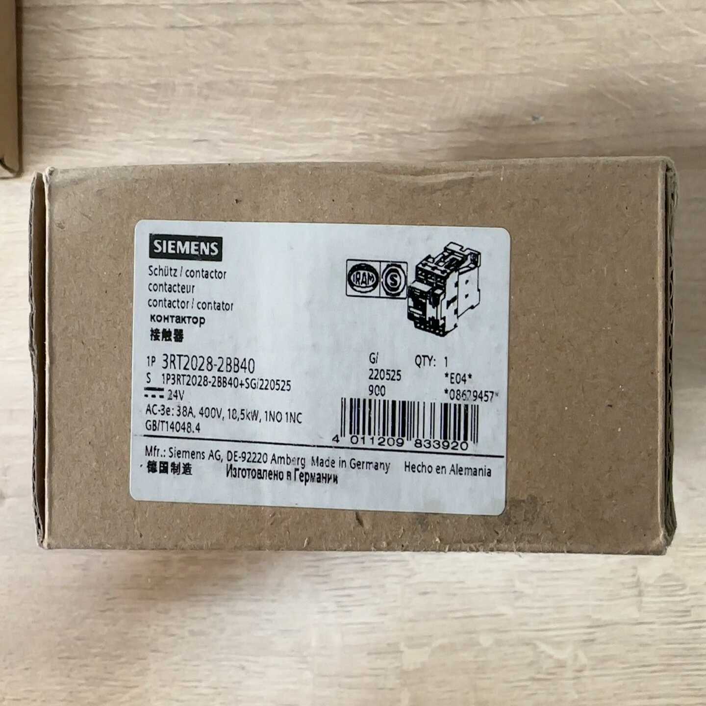 【议价】接触器3RT2028-2BB40适用