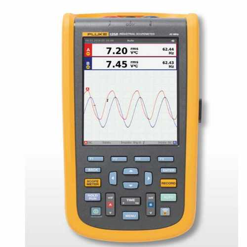 福禄克Fluke125B/CN示波表Fluke125B/CN/S手持t式示波器稳定