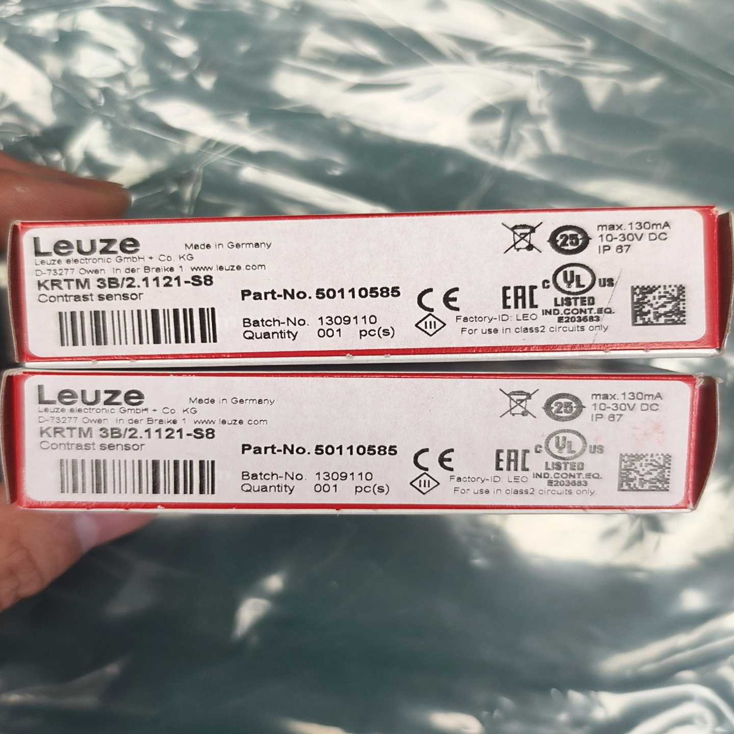 德国原装劳易测LEUZE对比度传感器KRTM3B/2.11议价