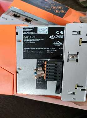 易福门IFM网关，型号AC1402，功能完好，几乎全新拆机包--议价商